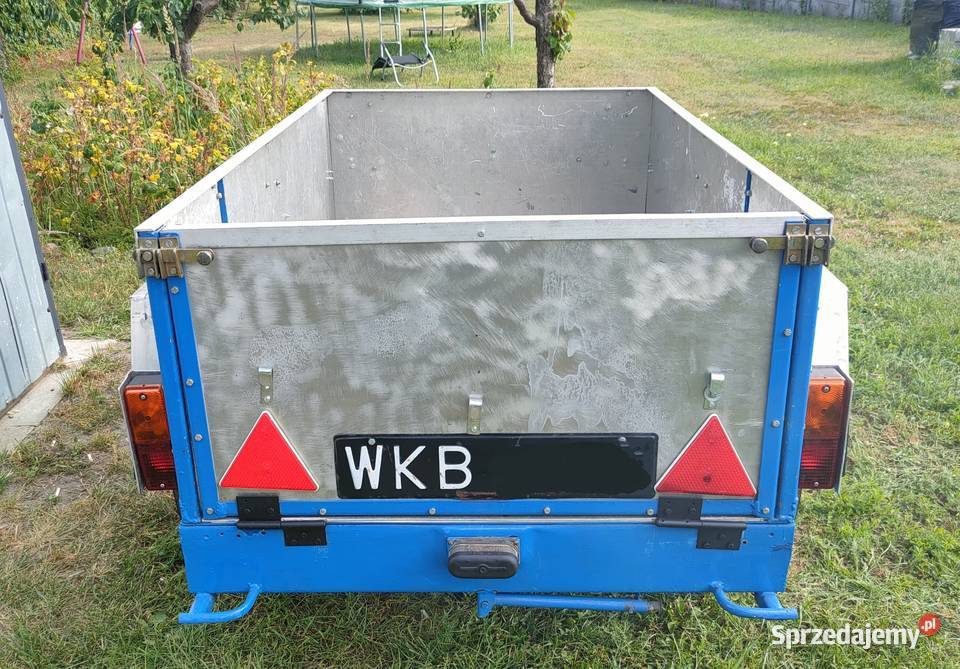 Przyczepa Przyczepka Lekka SAM zarejestrowana kujawsko-pomorskie Brześć Kujawski