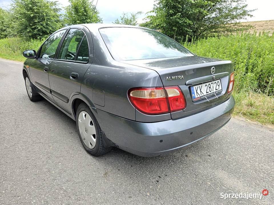 2005 Nissan Almera 18i LPG Gaz małopolskie