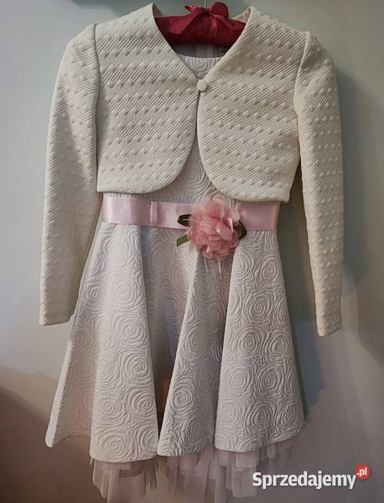 Sukienka z bolerkiem dziewczynki Poznań sprzedam