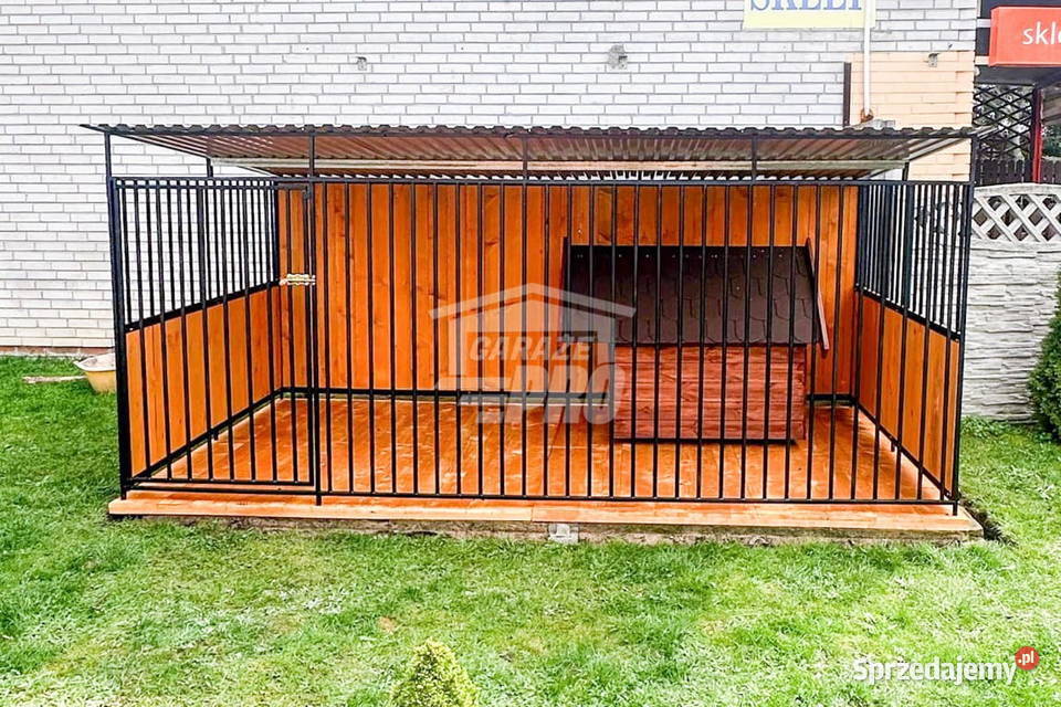 Kojec Psów 4x2m drewniana podłoga Ściany małopolskie Niepołomice