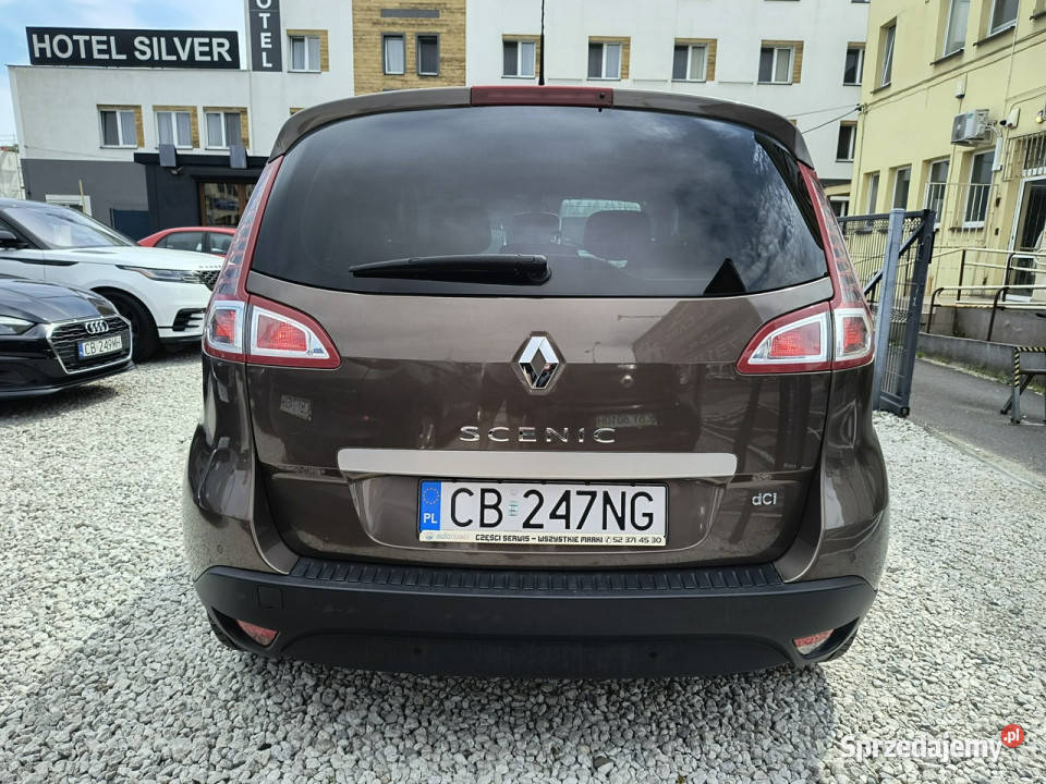 Renault Scenic ALU17 Navi SKÓRA AlpineDLS wielofunkcyjna kierownica Bydgoszcz sprzedam