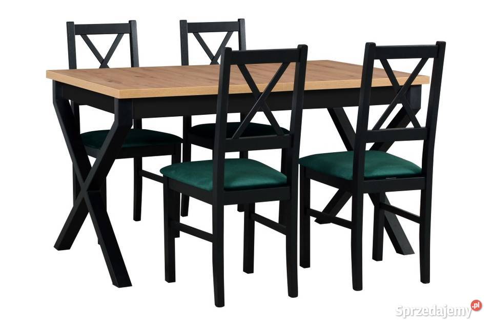 Stół Ikon 1 + 4 Krzesła Nilo 10