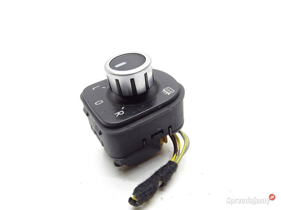 PRZEŁĄCZNIK REGULACJI LUSTEREK 5K0959565 VW Panele sterowania, przełączniki