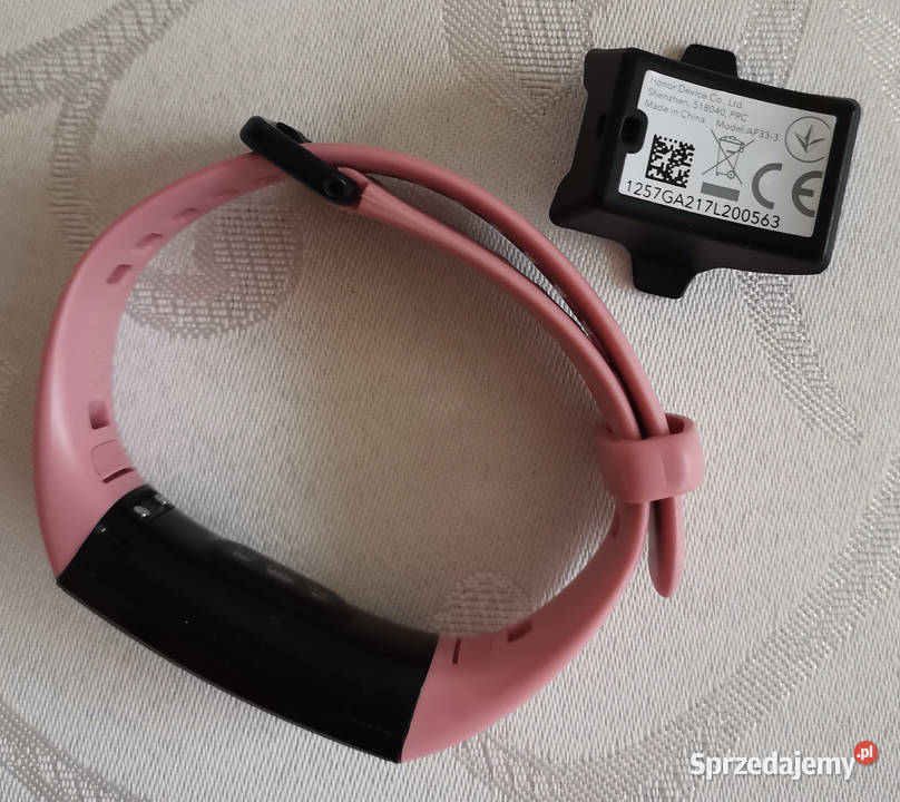 Opaska sportowa Honor Band 5 Różowy pasek Warszawa