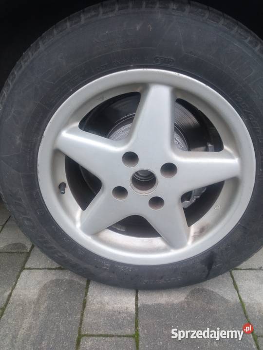 Alufelgi z oponami letnimi R15 4x108 Mielec sprzedam