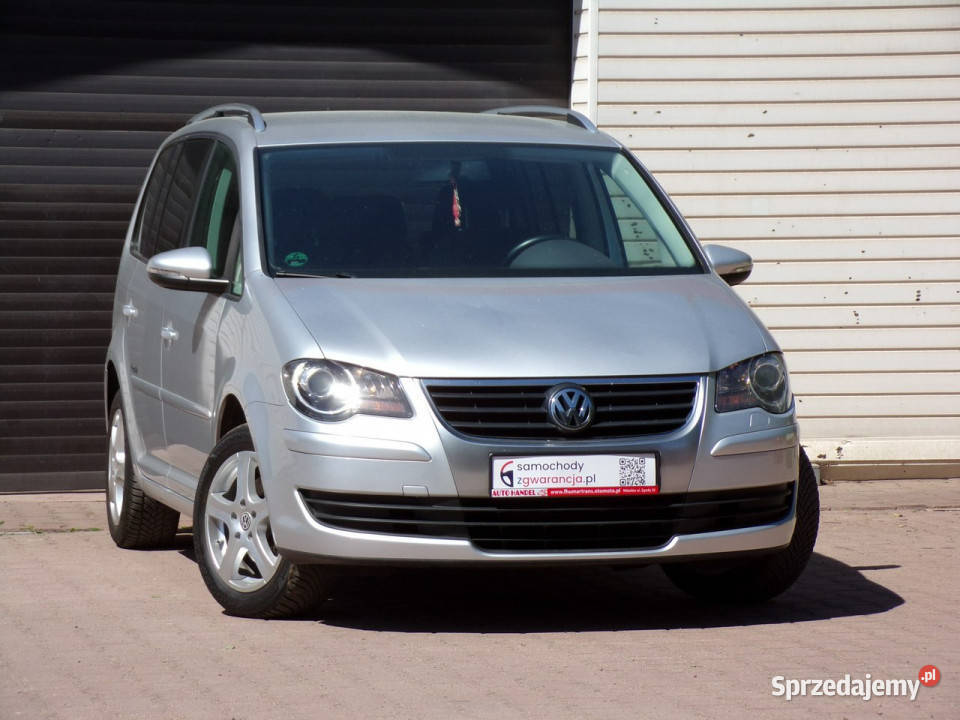 Volkswagen Touran Klimatronic Navi 7osobowy MPI nieuszkodzony Mikołów