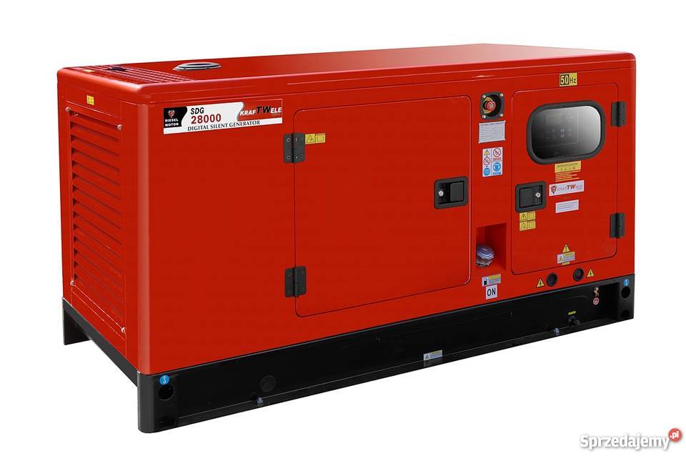 AGREGAT GENERATOR PRĄDOTWÓRCZY WYCISZONY 28 KVA Ząbkowice Śląskie