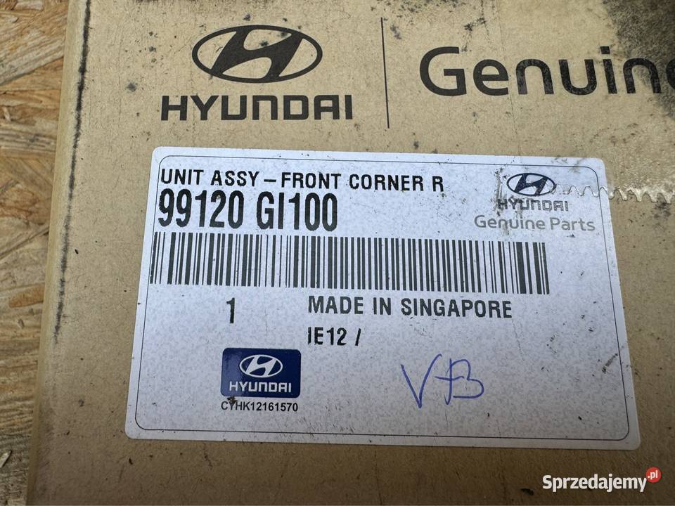Radar sensor czujnik przód lewy hyundai ioniq V Międzychód