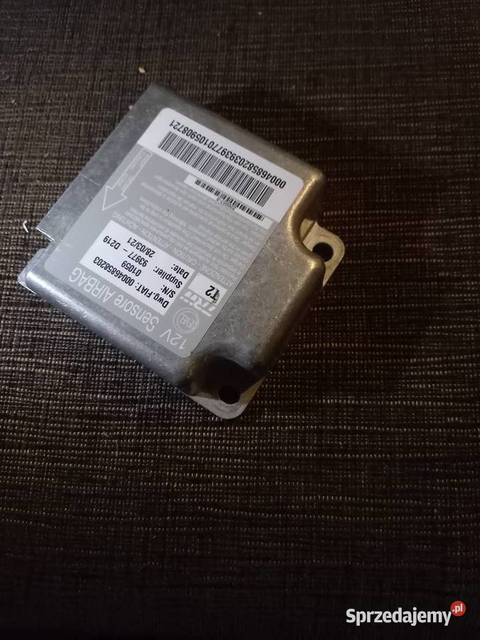 Modul sterownik airbag Fiat Ducato 00046858203 Cisiec