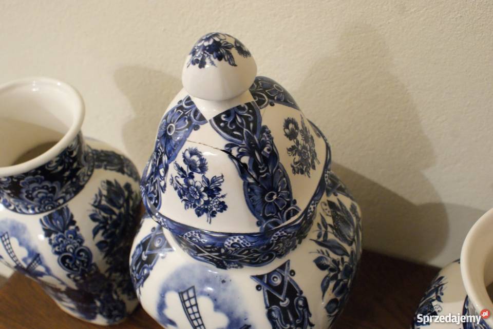 Holenderskie wazy z Delft Białystok