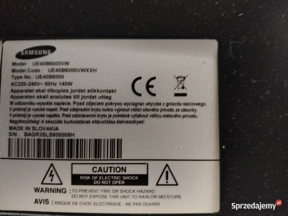 samsung telewizor Poznań