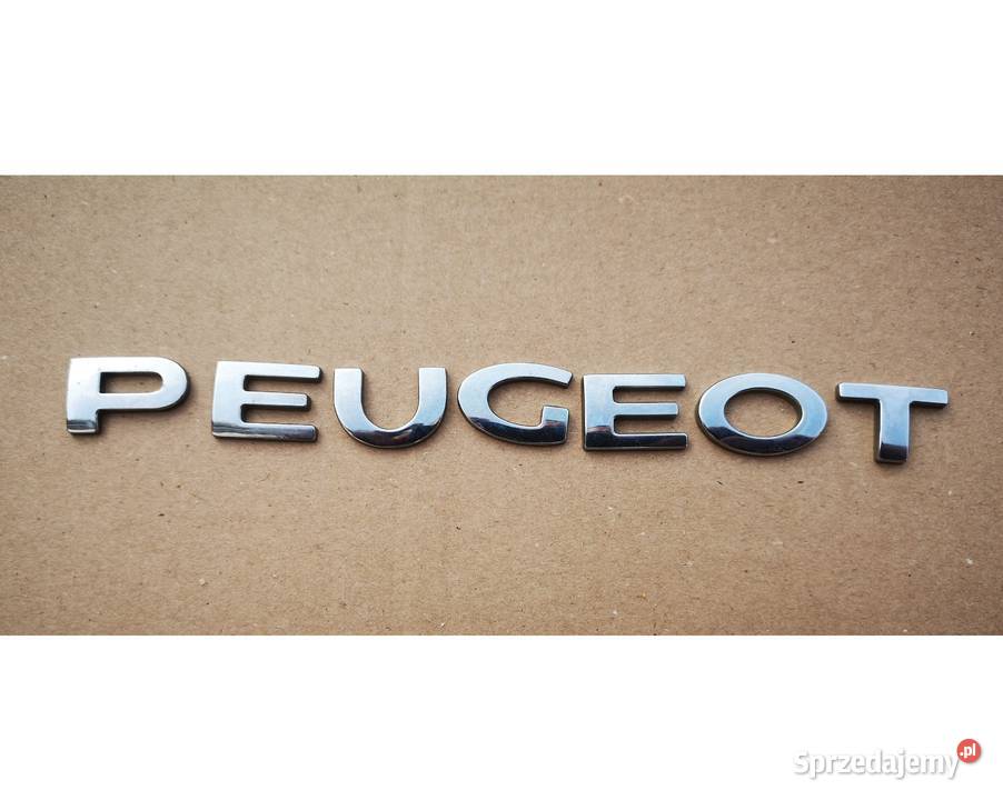 PEUGEOT 3008 5008 0917 emblemat napis klapy tył osobowe Warszawa