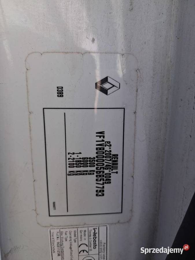 Renault Master Renault warmińsko-mazurskie Mikołajki