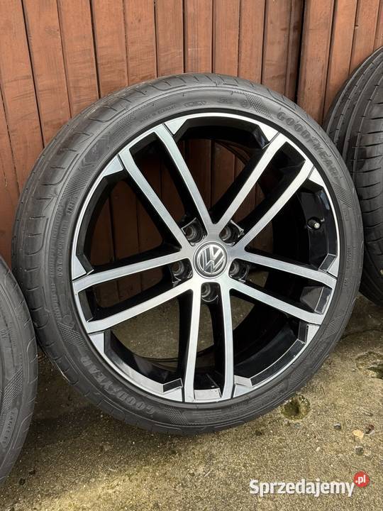 Koła felgi 5x112 R18 VW Golf Nogaro opony letnie Rzeszów