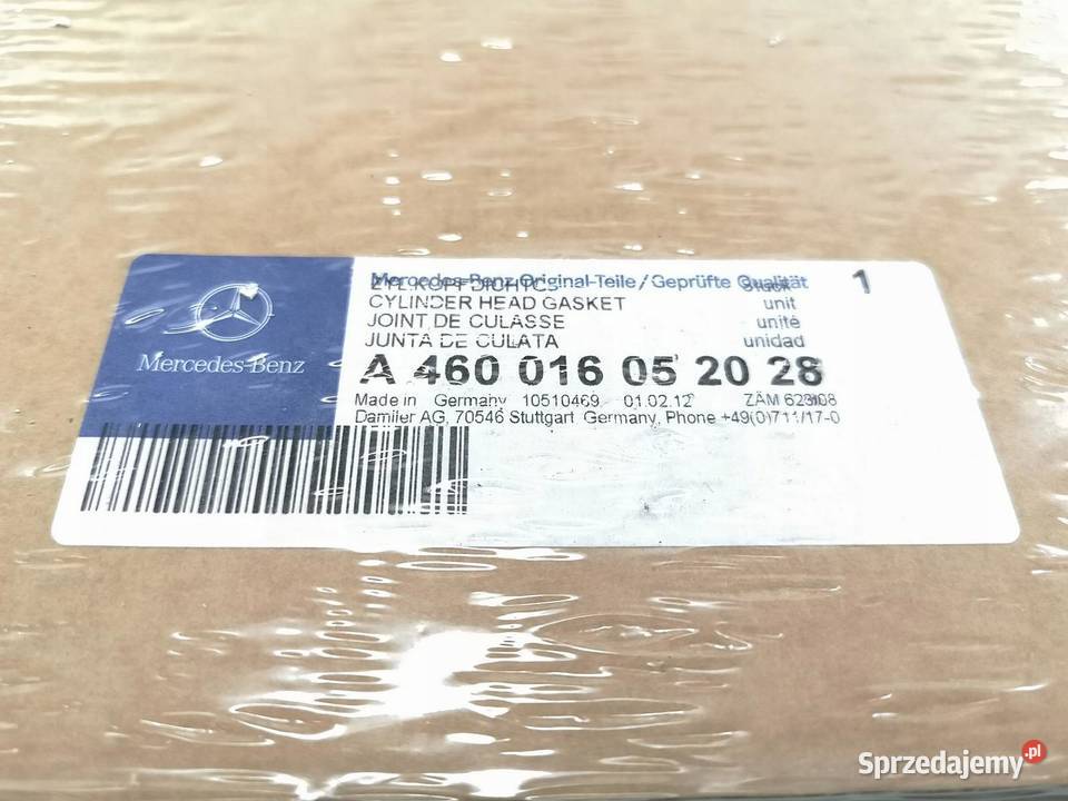 USZCZELKA GŁOWICY MERCEDES ACTROS AXOR ciężarowe sprzedam