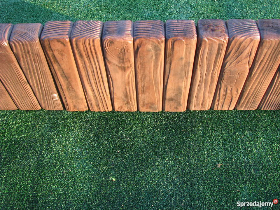 Palisada palinea obrzeże palisadowe betonowe Nisko