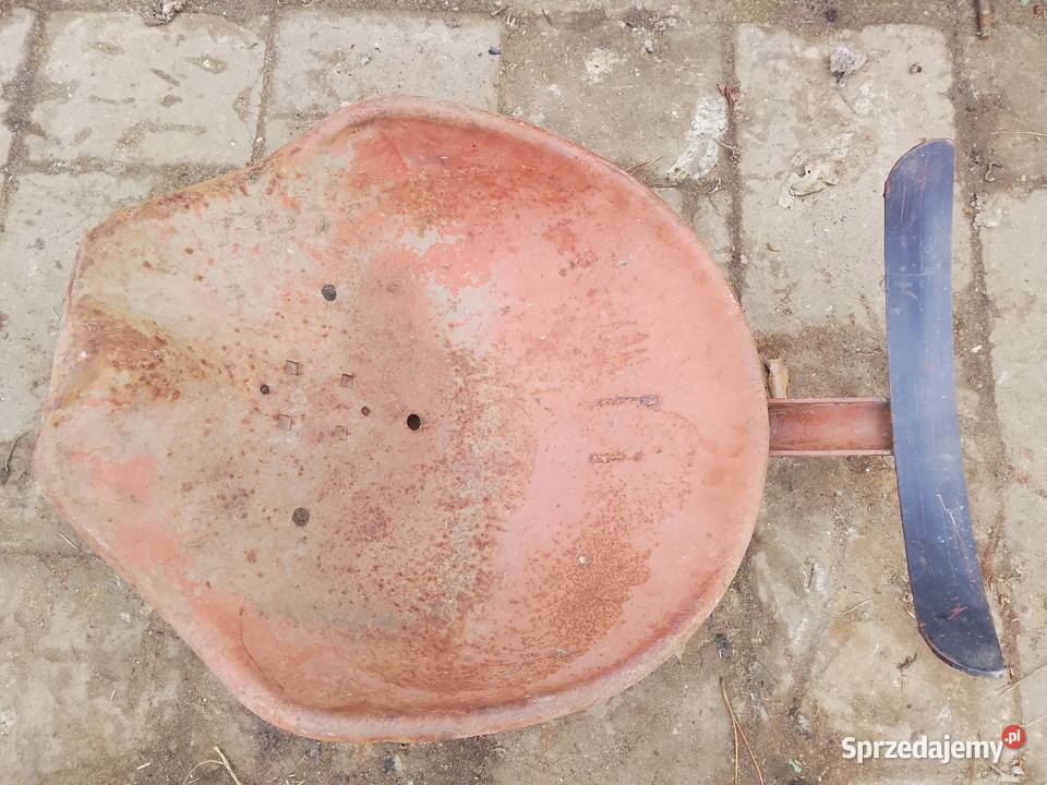 Stare siedzisko siedzenie metalowe z oparciem Mirzec sprzedam