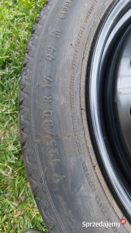 Koło dojazdowe VOLVO S60 S80 V70 1258017 5x108 świętokrzyskie Krajno Pierwsze sprzedam