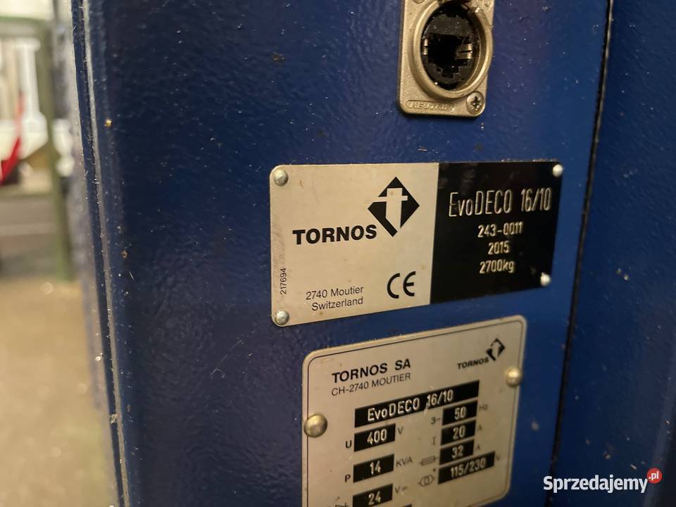 Automat Tokarski CNC Tornos EvoDeco 1610 Toruń