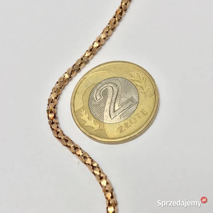 Złoty ŁAŃCUSZEK damski 14K Divisi Ma Sempre złote Warszawa