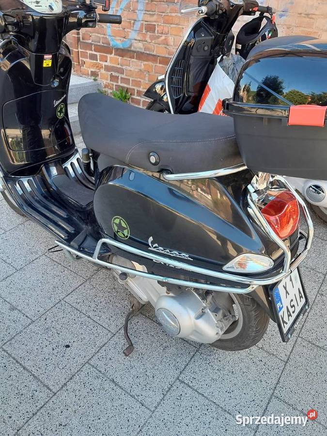 Vespa LX primavera orurowanie chromy gmole Gdańsk