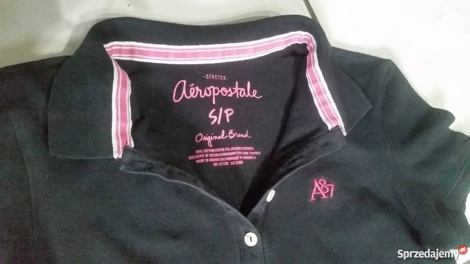 Aero aeropostale koszulka polo bluzka z czarny Kielce