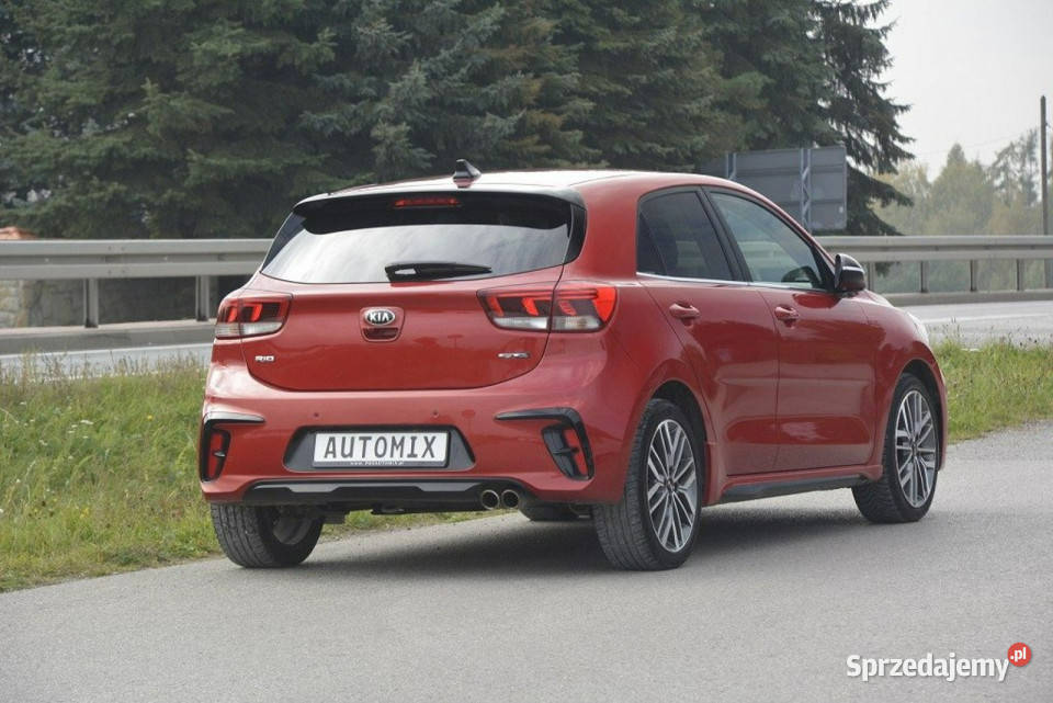 Kia Rio 10 Turbo GT Line doinwestowany gwarancja Sędziszów Małopolski