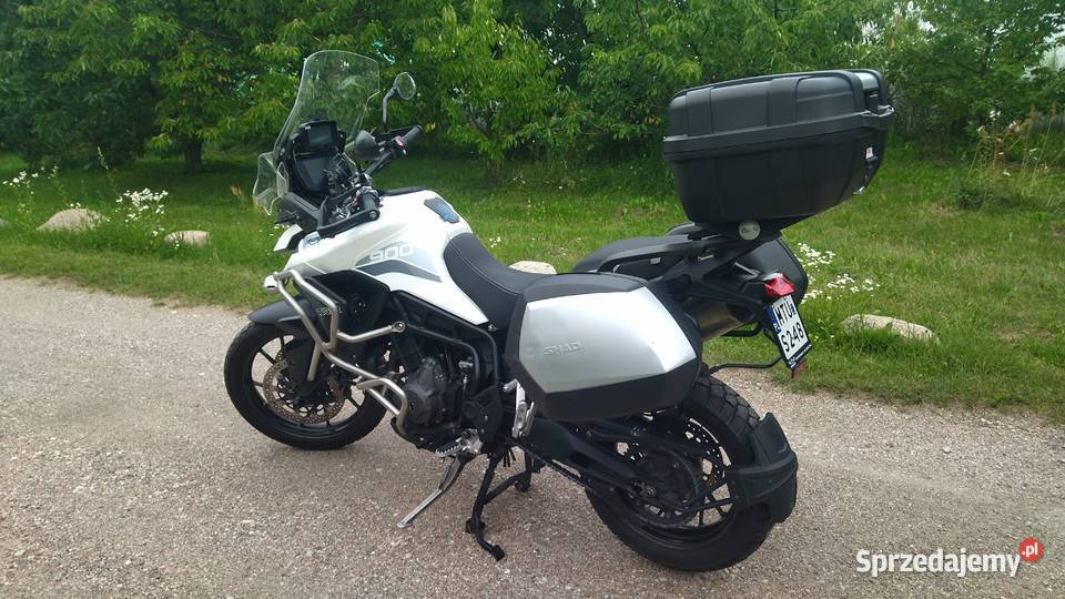 Triumph Tiger 900 GT PRO A2 doposażony biała Tuliszków