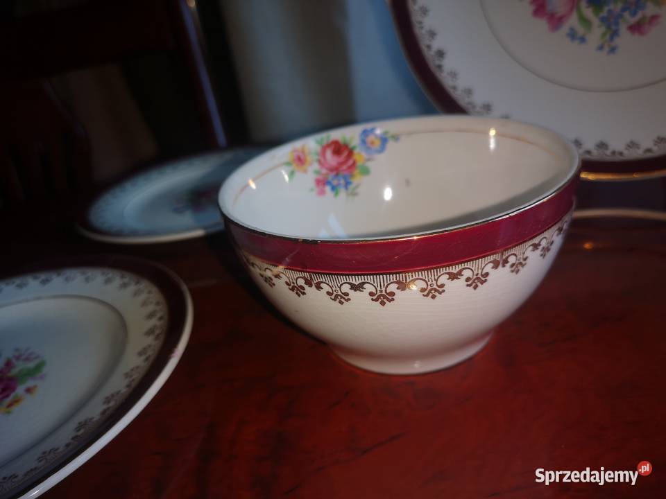 Serwis Washington Pottery Ltd Hanley England Porcelana i szkło pomorskie Gdańsk