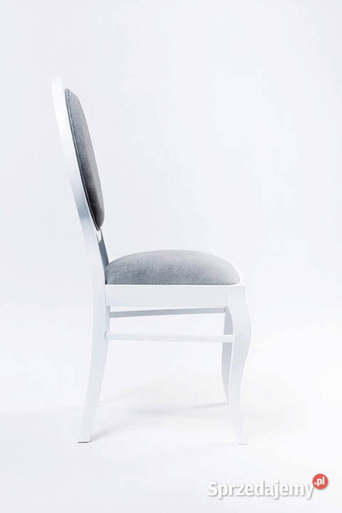 Stół LEONARDO Fi 100 4 krzesła OVAL frezowane Stoły z krzesłami Tarnów