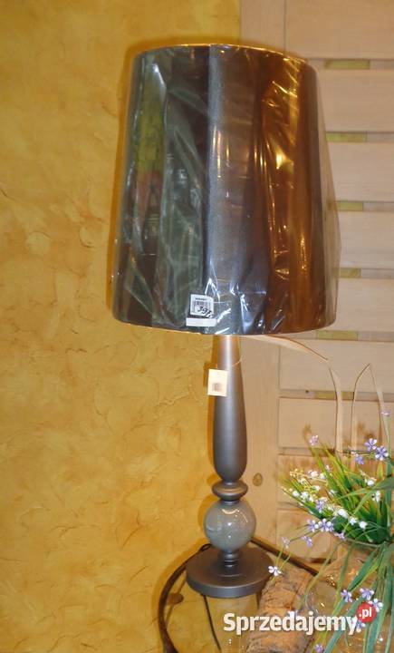 Wysoka 80 Nowa Piękna lampa Brąz Elegancka i odcienie brązowego Gryfice