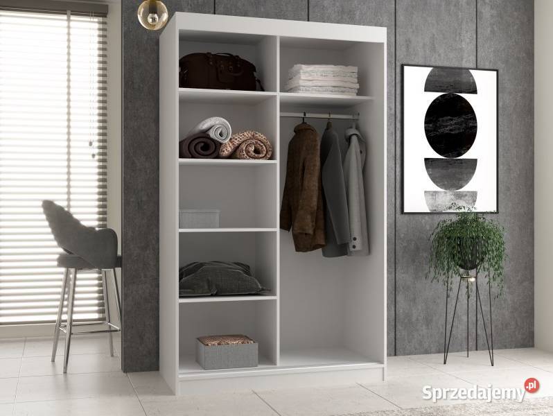 Szafa przesuwna Iga 120 AB Artisan Szafy i garderoby Meble