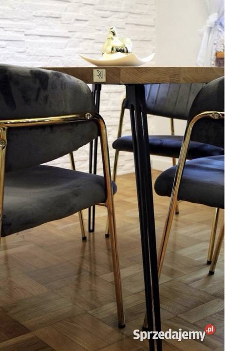 Czarne Nogi metalowe Stelaż Noga do stołu 45 Nogi i nóżki małopolskie Bochnia