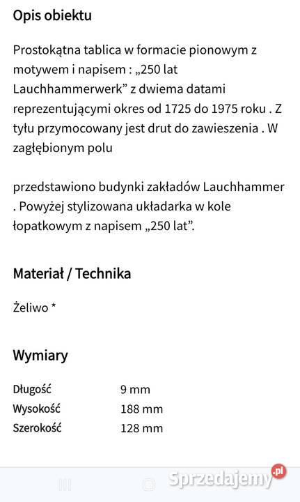 Plakieta śląskie Bielsko-Biała