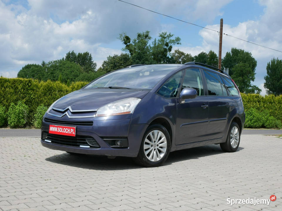 Citroen C4 Grand Picasso 16HDI 109 7 osób 1 Wł 5 komputer pokładowy Goczałkowice-Zdrój