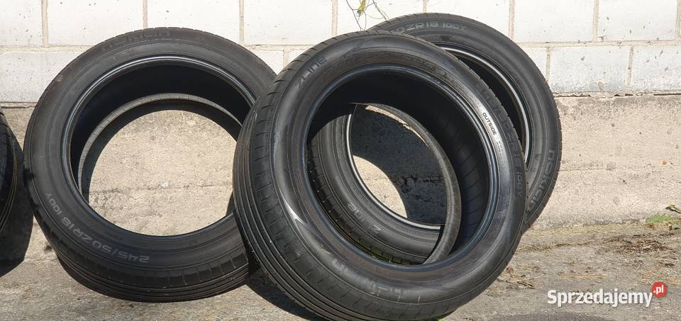 4x opony R18 24550 r18 nokian zline 24550 R18 Rąbień
