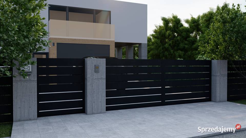 Brama ogrodzeniowa nowoczesna Laura Ostrołęka sprzedam