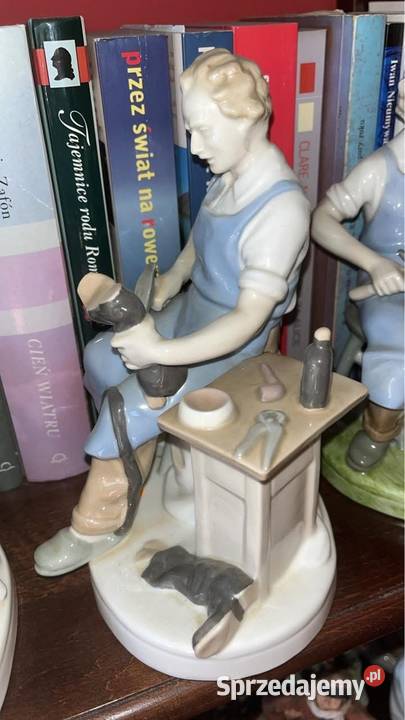 Figurka Szewc Carl Scheidig KG Turyngia pomorskie Gdańsk