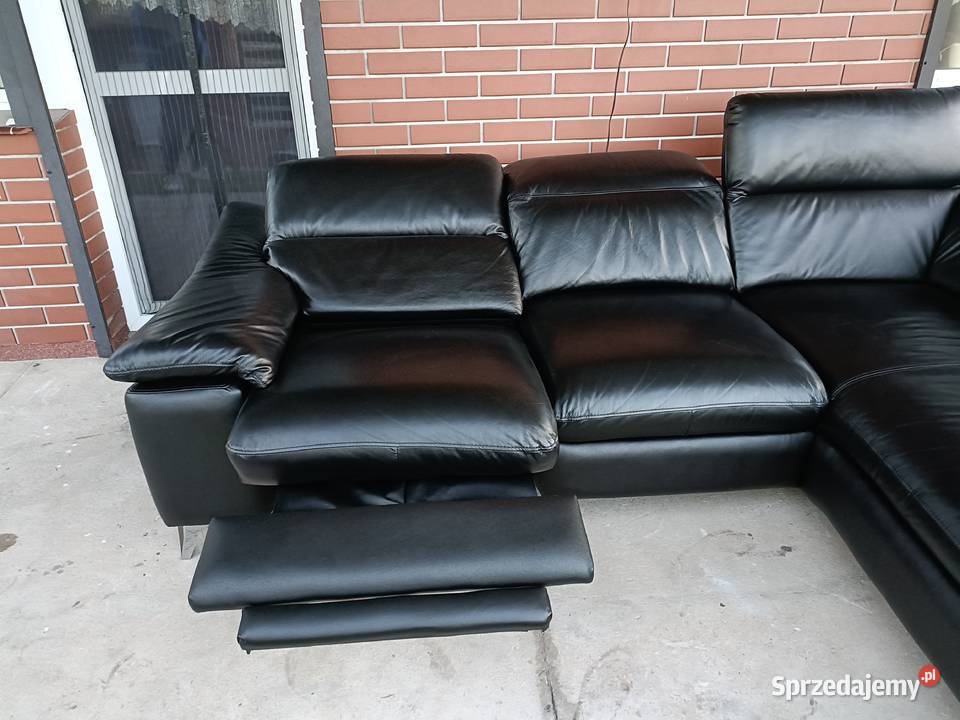 Sprzedam narożnik ze skóry wielkopolskie Konin sprzedam