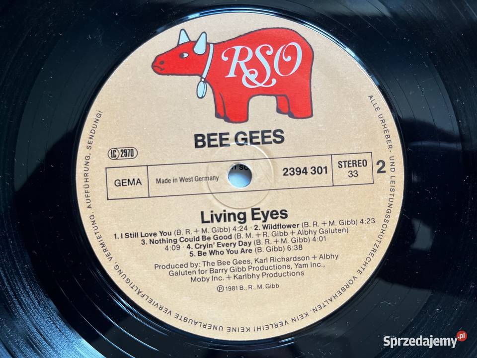 Bee Gees Living Eyes 1981 winyl Pop Błażejowice