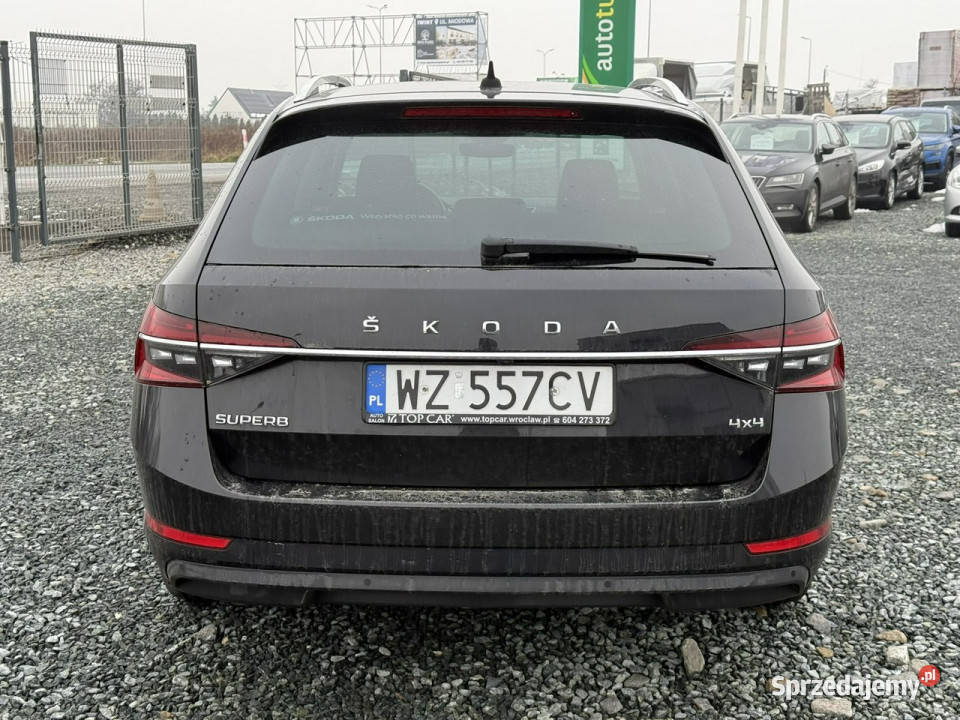 koda Superb 20 TDI 200 DSG 4x4 Style 2021 Salon Wojkowice