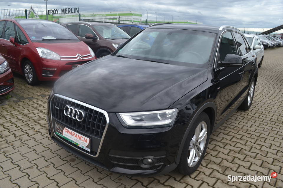 Audi Q3 SLine 4x4 z Niemiec Opłacona 44 przyciemniane szyby Zgorzelec