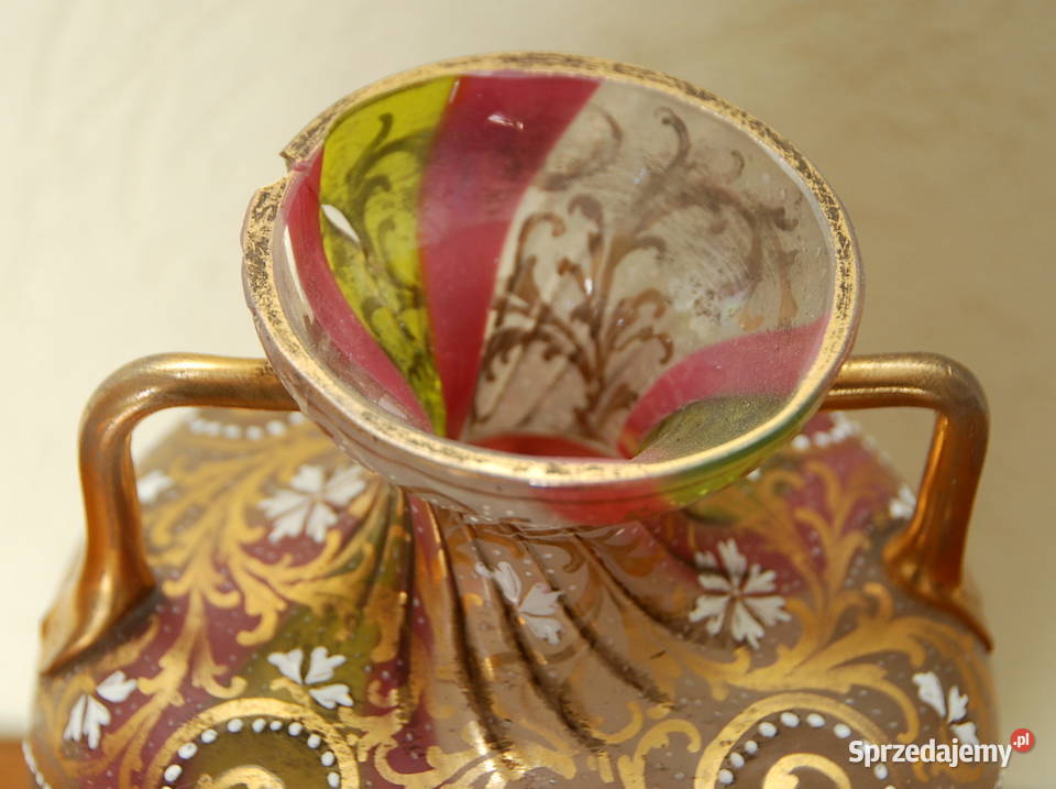 zabytkowy wazon w stylu secesyjnym Moriage Warszawa