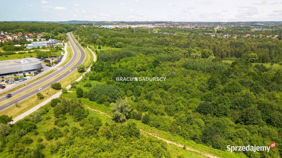 sprzedaży działki Kraków Jasnogóska 11673m2 asfalt