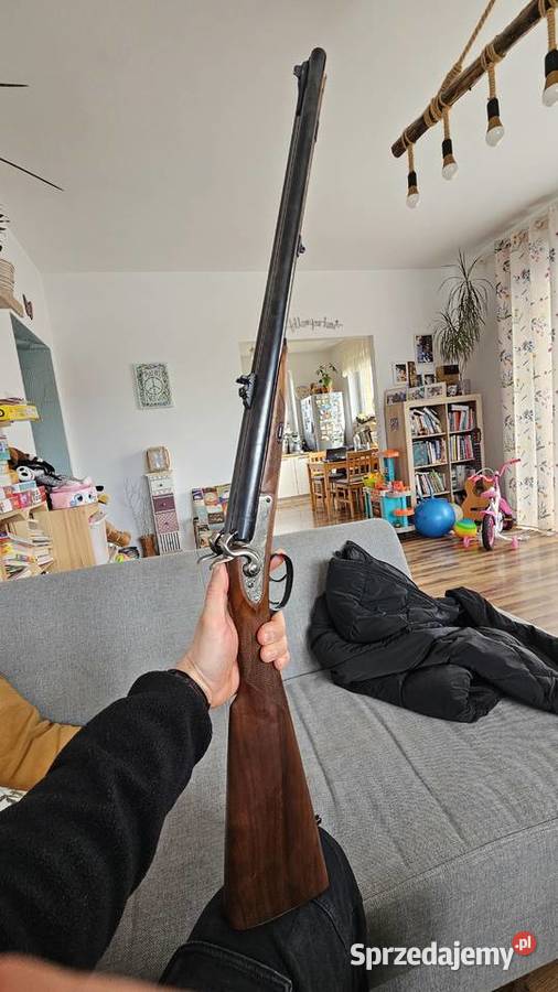 Karabin czarnoprochowy dwulufowy Pedersoli Krosno