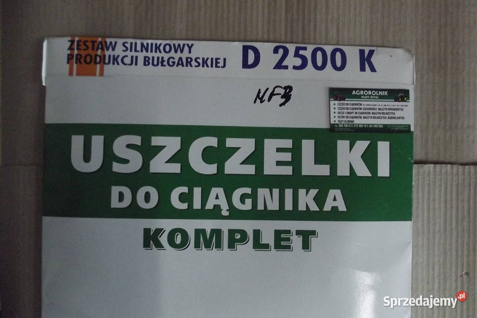 Zestaw uszczelek silnika Bułgar 3 silnik Perkins Parczew
