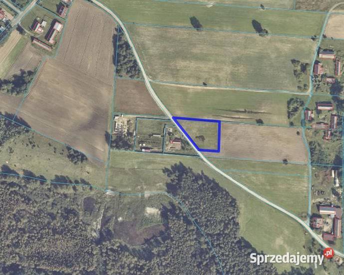 Wyjątkowa działka budowlana 2450 m Łuczywno gm