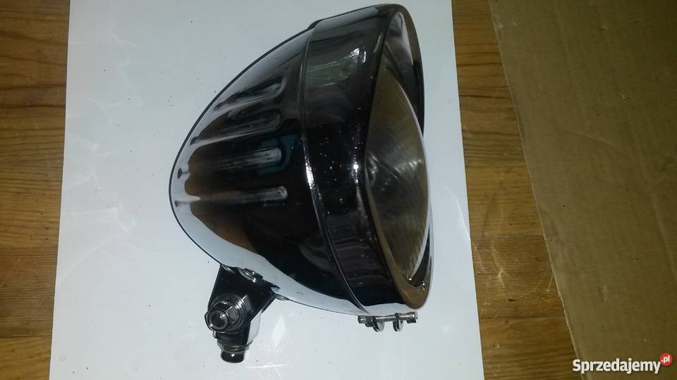 LAMPA Z DASZKIEM NA PRZÓD LIGHTBAR CHROM METAL Poznań
