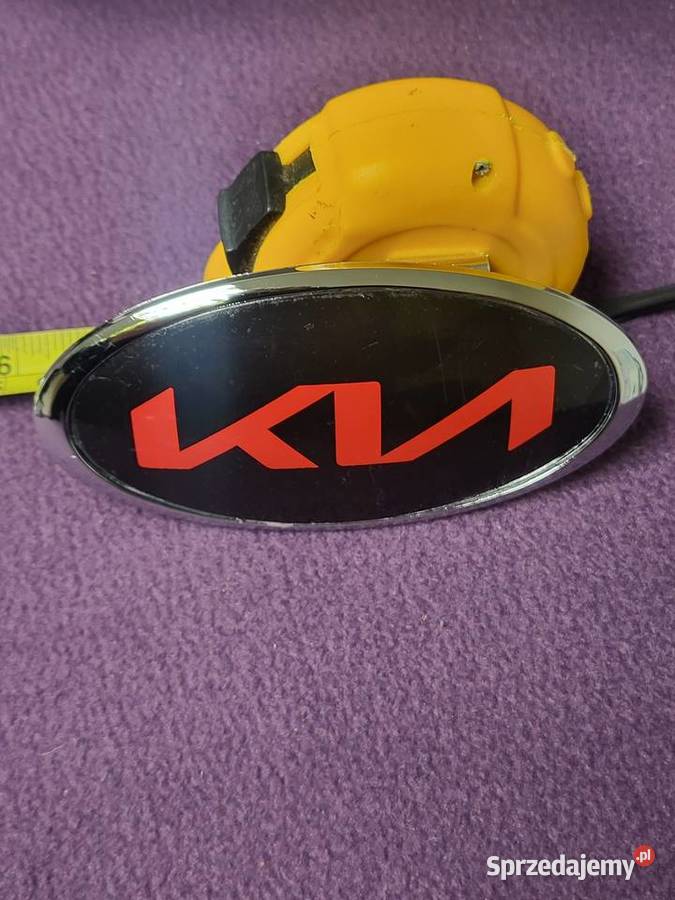 Nowy Emblemat KIA 115x58mm ChromCzerwony ABS Gliwice sprzedam