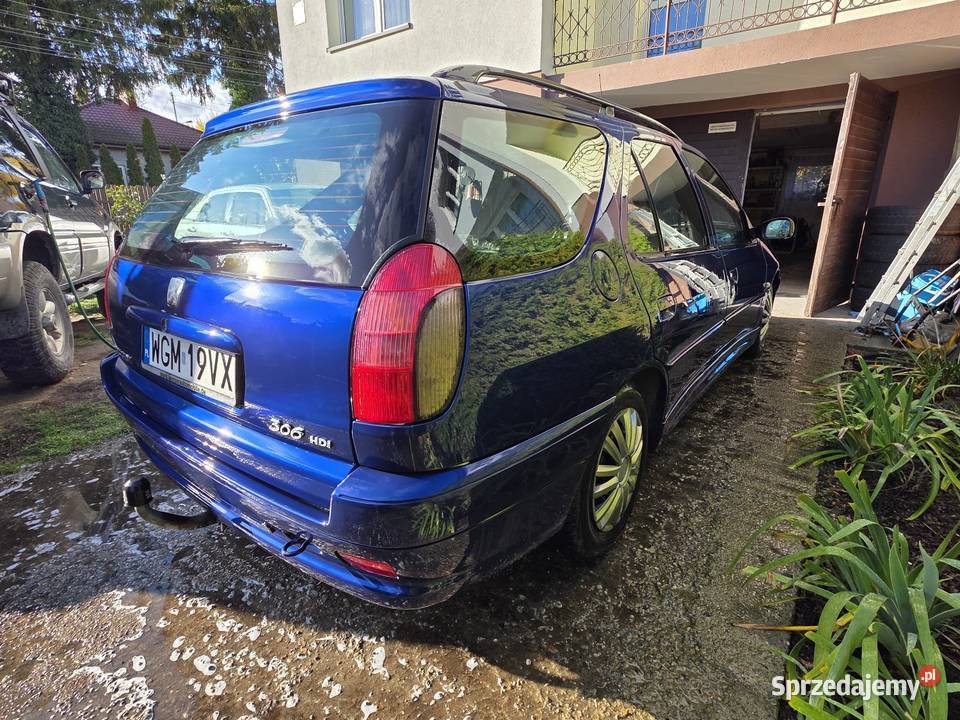 Sprzedam Peugeot 306 20 Hdi Full Wersia Prywatny nieuszkodzony mazowieckie Grodzisk Mazowiecki